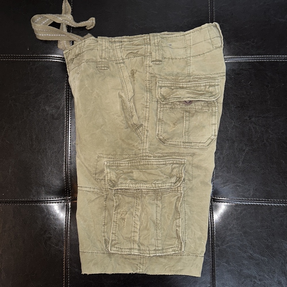 Abercrombie button fly drawstring cargo 10 NWT - Picture 7 of 12